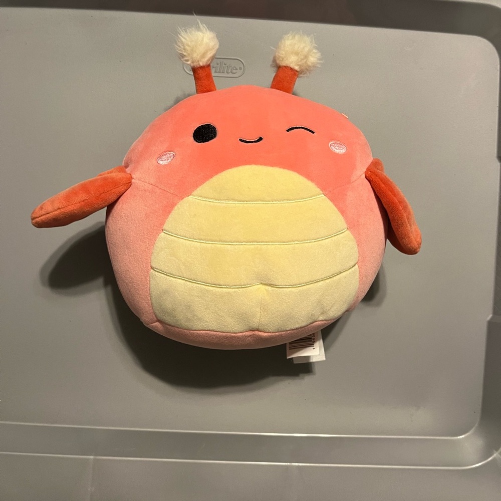 Squishmallows Pink and Orange Stuffed Animal